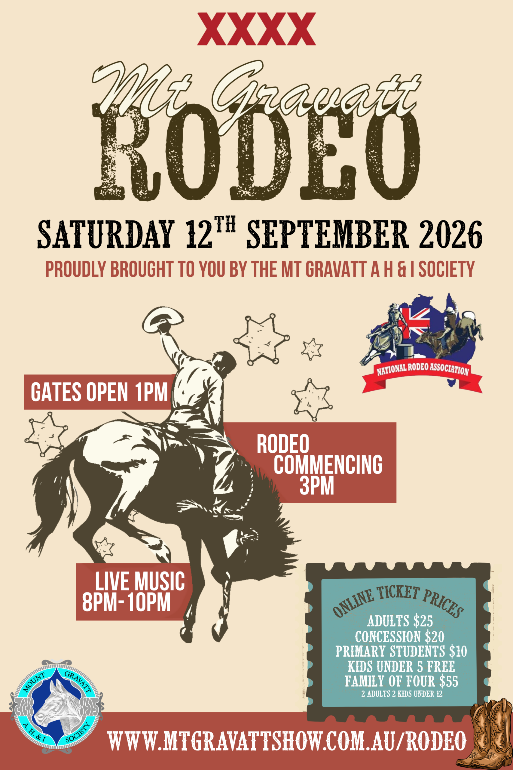 Rodeo Flyer 2026