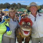 Ozzie And Tickles With The Crew New Background